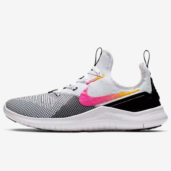 Nike Free TR 8 Athletic Shoes- Black/Laser Fuschia - Picture 3 of 11